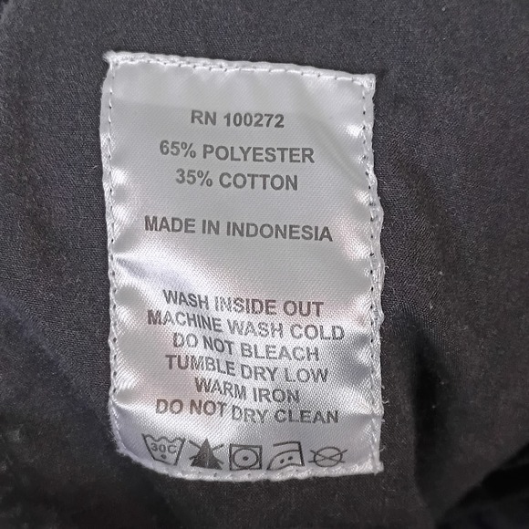 TRU SPEC Mens Size 32x34 Fits 32x29 Tactical Cargo Pants Black Ripstop - Picture 8 of 14